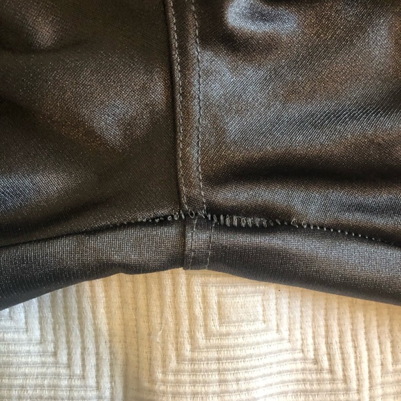 Atmosphere Grey Metallic Liquid High Waisted Skinny Pants - Picture 8 of 10